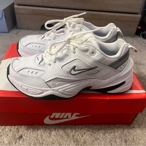 Nike White and Black Athletic Shoes